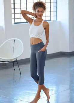 Vivance Capri Leggings 11 Vivance Capri Leggings -Buffalo Fashion Shop Vivance Capri Leggings42384312FRSP W03