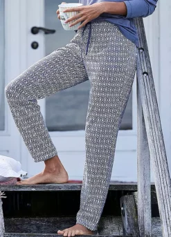 Vivance Dreams All-Over Printed Pyjama Bottoms -Buffalo Fashion Shop Vivance Dreams All Over Printed Pyjama Bottoms57507115FRSP W01