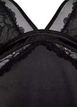 Vivance Dreams Cross Strap Negligee -Buffalo Fashion Shop Vivance Dreams Cross Strap Negligee70902411FRSP W02