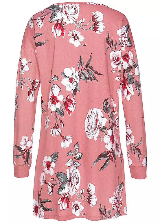 Vivance Dreams Floral Print Nightgown 6 Vivance Dreams Floral Print Nightgown - Image 4