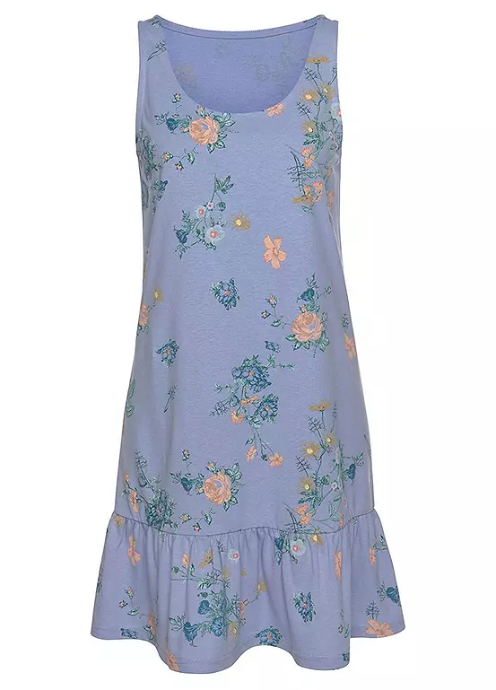 Vivance Dreams Floral Print Nightie 6 Vivance Dreams Floral Print Nightie - Image 4
