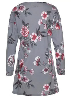 Vivance Dreams Floral Short Nightie -Buffalo Fashion Shop Vivance Dreams Floral Short Nightie73681923FRSC W01