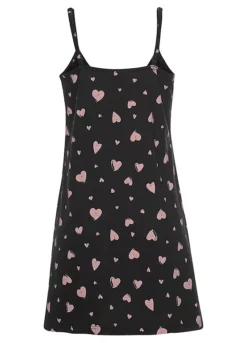 Vivance Dreams Heart Print Nightie -Buffalo Fashion Shop Vivance Dreams Heart Print Nightie64632805FRSC W01