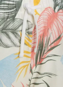 Vivance Dreams Leaf Print Shorty Pyjamas -Buffalo Fashion Shop Vivance Dreams Leaf Print Shorty Pyjamas85595528FRSC W03