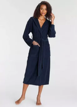 Vivance Dreams Long Hooded Bathrobe