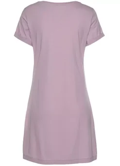 Vivance Dreams Long Nightie With Heart Print -Buffalo Fashion Shop Vivance Dreams Long Nightie with Heart Print79683047FRSC W01