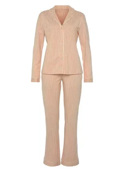 Vivance Dreams Long Sleeve Pyjama Set -Buffalo Fashion Shop Vivance Dreams Long Sleeve Pyjama Set67549730FRSC