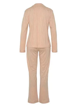 Vivance Dreams Long Sleeve Pyjama Set -Buffalo Fashion Shop Vivance Dreams Long Sleeve Pyjama Set67549730FRSC W01