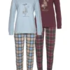 Vivance Dreams Pack Of 2 Print Pyjamas -Buffalo Fashion Shop Vivance Dreams Pack of 2 Print Pyjamas79801203FRSC