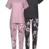 Vivance Dreams Pack Of 2 Pyjamas -Buffalo Fashion Shop Vivance Dreams Pack of 2 Pyjamas58286243FRSC