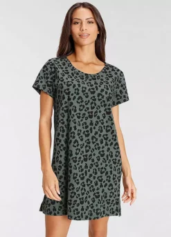 Vivance Dreams Pack Of 2 Sleep Shirts 8 Vivance Dreams Pack Of 2 Sleep Shirts -Buffalo Fashion Shop Vivance Dreams Pack of 2 Sleep Shirts48435003FRSP W01