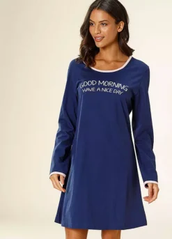 Vivance Dreams Printed Jersey Nightie