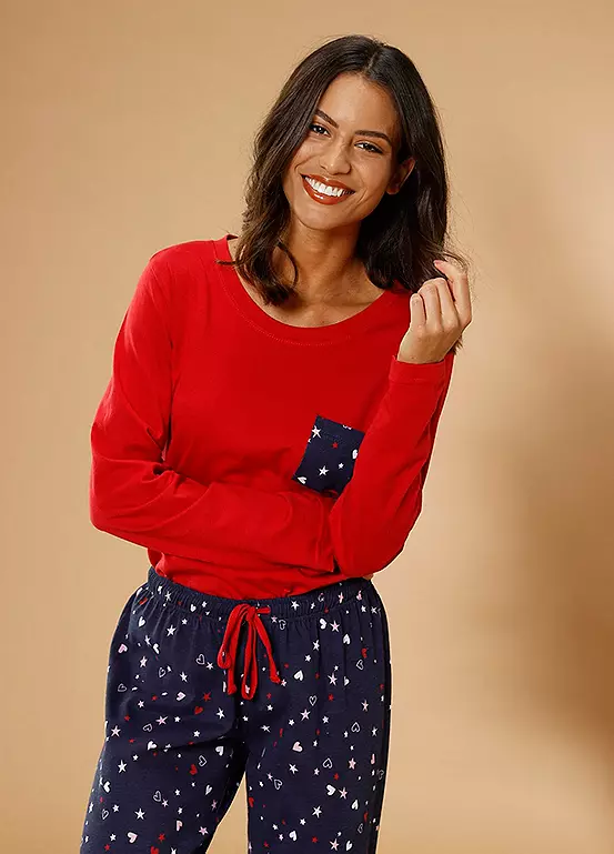 Vivance Dreams Printed Jersey Pyjamas 5 Vivance Dreams Printed Jersey Pyjamas - Image 3