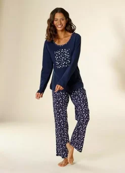 Vivance Dreams Star Print Pyjamas