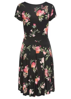 Vivance Floral Dress -Buffalo Fashion Shop Vivance Floral Dress34455501FRSC W01