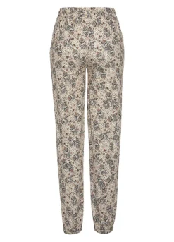 Vivance Floral Print Jersey Pants -Buffalo Fashion Shop Vivance Floral Print Jersey Pants69124800FRSC W01