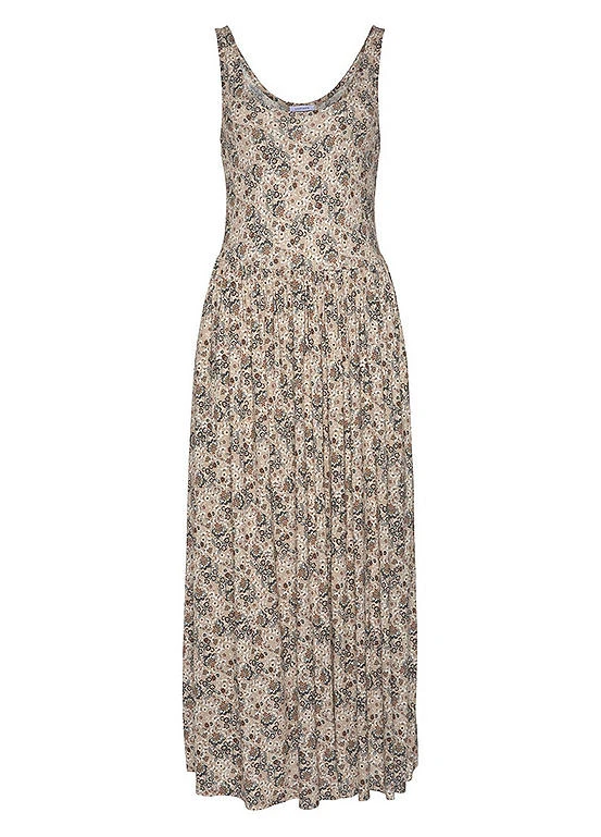 Vivance Floral Print Midi Dress 4 Vivance Floral Print Midi Dress - Image 2