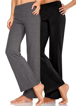 Vivance Pack Of 2 Leggings -Buffalo Fashion Shop Vivance Pack of 2 Leggings828017FRSP W01