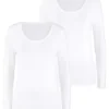 Vivance Pack Of 2 Long Sleeve T-Shirts 1 Vivance Pack Of 2 Long Sleeve T-Shirts -Buffalo Fashion Shop Vivance Pack of 2 Long Sleeve T Shirts234125FRSC