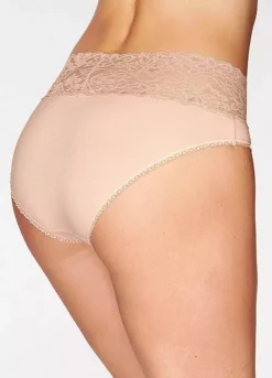 Vivance Pack Of 3 Lace Trim Briefs -Buffalo Fashion Shop Vivance Pack of 3 Lace Trim Briefs685172FRSP W02