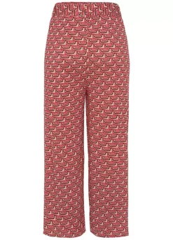 Vivance Patterned Culottes -Buffalo Fashion Shop Vivance Patterned Culottes12494217FRSC W01