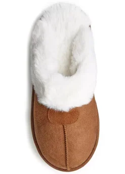 Vivance Plush Slippers -Buffalo Fashion Shop Vivance Plush Slippers56955337FRSC W04