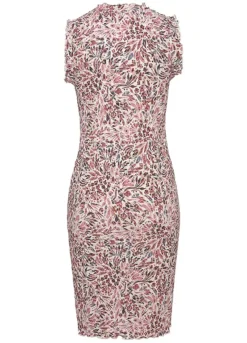 Vivance Print Sleeveless Dress -Buffalo Fashion Shop Vivance Print Sleeveless Dress28203401FRSC W01