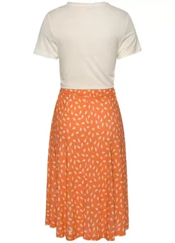 Vivance Printed Jersey Dress -Buffalo Fashion Shop Vivance Printed Jersey Dress63407645FRSC W01