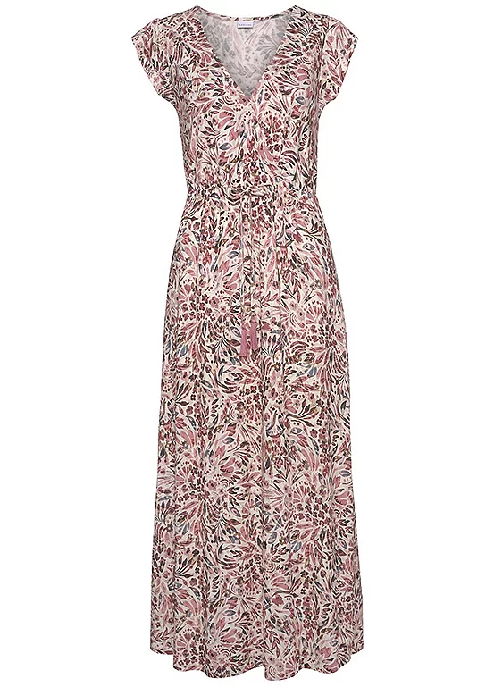 Vivance Printed Maxi Dress 4 Vivance Printed Maxi Dress - Image 2