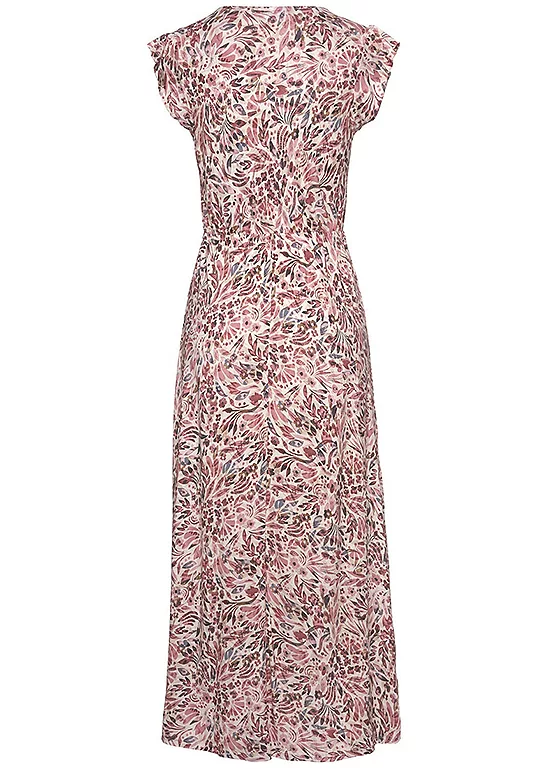 Vivance Printed Maxi Dress 6 Vivance Printed Maxi Dress - Image 4