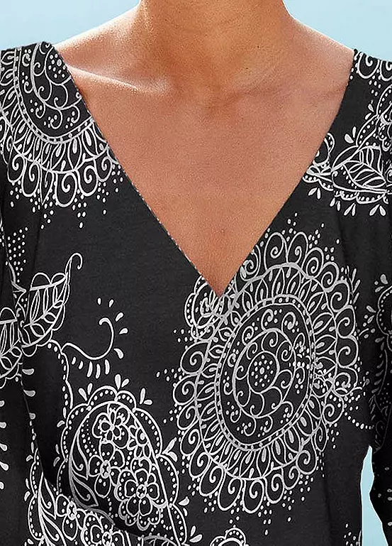 Vivance Quarter Sleeve Top 5 Vivance Quarter Sleeve Top - Image 3