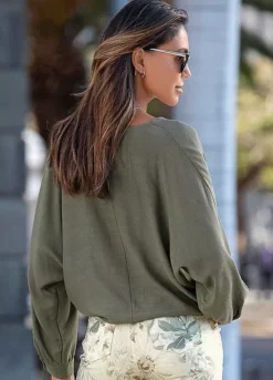 Vivance Slip-On Blouse -Buffalo Fashion Shop Vivance Slip On Blouse87555269FRSP W01