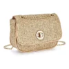Vivance Straw Shoulder Bag -Buffalo Fashion Shop Vivance Straw Shoulder Bag26277054FRSC