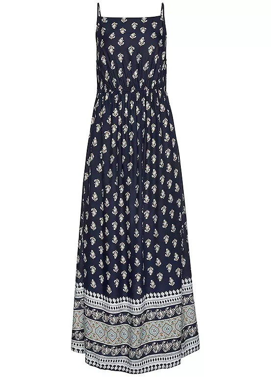 Vivance Sustainable Printed Maxi Dress 4 Vivance Sustainable Printed Maxi Dress - Image 2