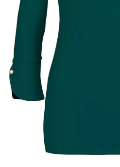 Vivance Three-Quarter Sleeve Top -Buffalo Fashion Shop Vivance Three Quarter Sleeve Top83906865FRSC W01