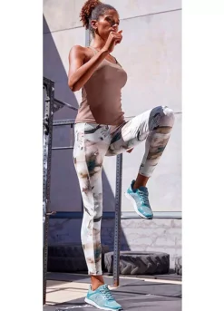 Active By LASCANA Abstract Print Leggings -Buffalo Fashion Shop active by LASCANA Abstract Print Leggings23848566FRSP W02