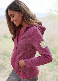 Active By LASCANA Hooded Fleece Jacket