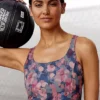 Active By LASCANA Printed Sporty Crop Top -Buffalo Fashion Shop active by LASCANA Printed Sporty Crop Top29766260FRSP