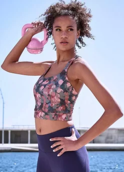 Active By LASCANA Printed Sporty Crop Top 10 Active By LASCANA Printed Sporty Crop Top -Buffalo Fashion Shop active by LASCANA Printed Sporty Crop Top29766260FRSP W02