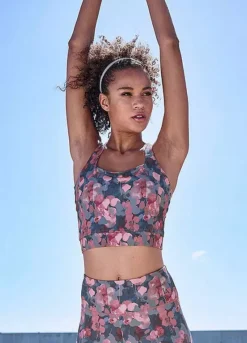 Active By LASCANA Printed Sporty Crop Top 11 Active By LASCANA Printed Sporty Crop Top -Buffalo Fashion Shop active by LASCANA Printed Sporty Crop Top29766260FRSP W03