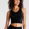 Active By LASCANA Reflective Print Crop Top 2 Active By LASCANA Reflective Print Crop Top -Buffalo Fashion Shop active by LASCANA Reflective Print Crop Top65145256FRSP