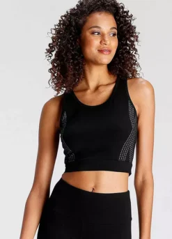 Active By LASCANA Reflective Print Crop Top