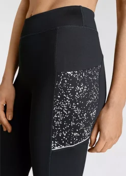 Active By LASCANA Reflective Print Elasticated Waist Straight Leg Sweat Pants -Buffalo Fashion Shop active by LASCANA Reflective Print Elasticated Waist Straight Leg Sweat Pants11842928FRSP W03