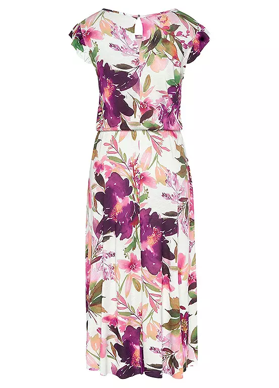 Beachtime Floral Print Midi Dress 7 Beachtime Floral Print Midi Dress - Image 5