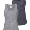 Beachtime Pack Of 2 Vest Tops -Buffalo Fashion Shop beachtime Pack of 2 Vest Tops745455FRSC