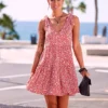 Beachtime Printed Mini Dress -Buffalo Fashion Shop beachtime Printed Mini Dress14865849FRSP