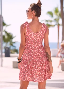 Beachtime Printed Mini Dress -Buffalo Fashion Shop beachtime Printed Mini Dress14865849FRSP W01