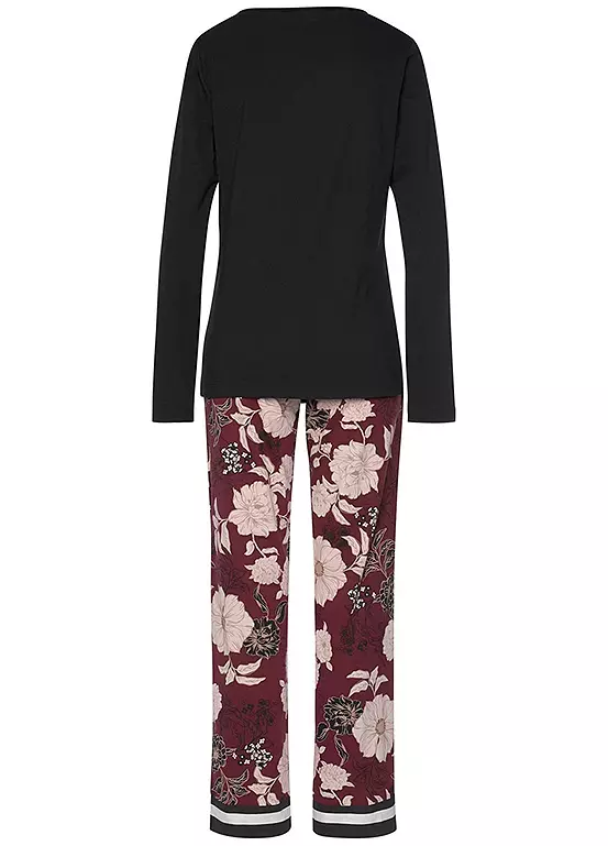 S.Oliver Bodywear Floral Print Pyjamas 5 S.Oliver Bodywear Floral Print Pyjamas - Image 3