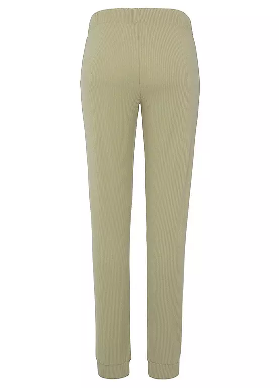 S.Oliver Elasticated Waist Ribbed Straight Leg Joggers 7 S.Oliver Elasticated Waist Ribbed Straight Leg Joggers - Image 5