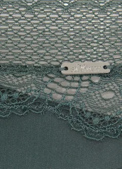 S.Oliver Embroidered Lace Thong -Buffalo Fashion Shop s.Oliver Embroidered Lace Thong17963509FRSP W03